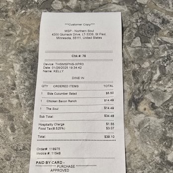 Northern Soul - Dinner for 2 with 1 side - Food Court Near Me - Saint Paul, Minnesota Northern Soul - Dinner for 2 with 1 side - Food Court Near Me - Saint Paul, Minnesota