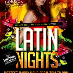 Horizon Gentlemen's VIP Lounge - #LatinNight #HorizonVIPLounge