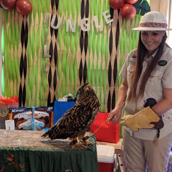 Jungle Jill's Animal Encounters - Keeva the owl - Party & Event Planning Near Me Jungle Jill's Animal Encounters - Keeva the owl - Party & Event Planning Near Me