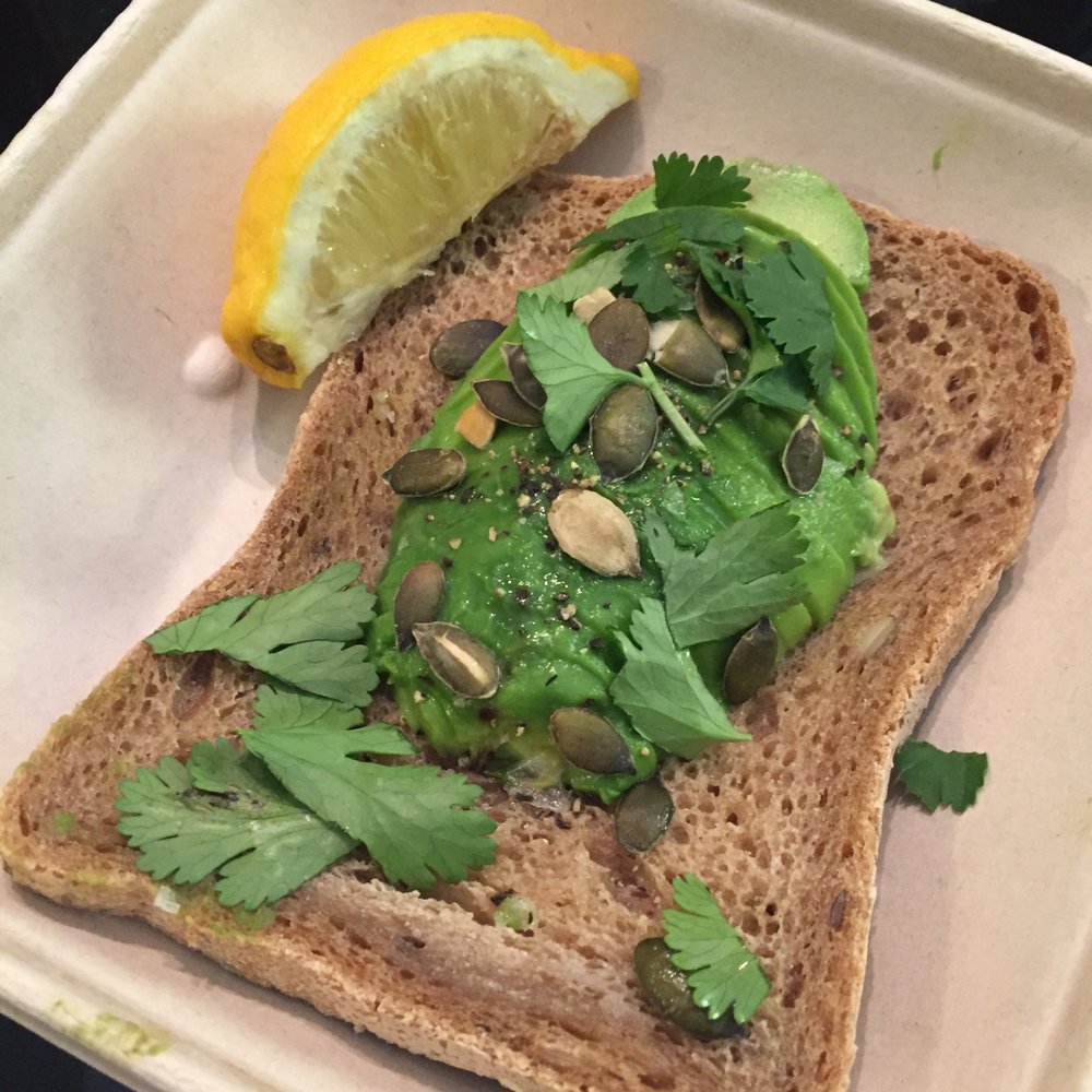 The Detox Kitchen - Avocado Toast - Vegan Near Me - London, XGL