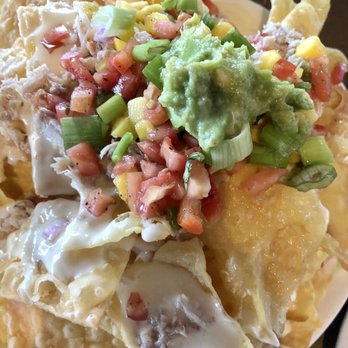 The Claw House - Crab nachos made with wonton wrappers. - Seafood Near Me - Murrells Inlet, South Carolina