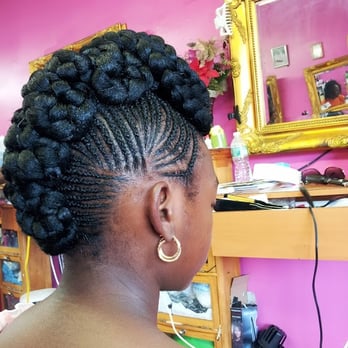Royal Heritage Salon & Spa - Mohawk Braid Style - Day Spas Near Me - Brooklyn, New York Royal Heritage Salon & Spa - Mohawk Braid Style - Day Spas Near Me - Brooklyn, New York