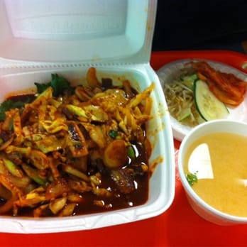 Oma's Kitchen - Spicy Squid - Korean Near Me - Austin, Texas Oma's Kitchen - Spicy Squid - Korean Near Me - Austin, Texas