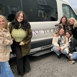 Our group in front of the van Our group in front of the van