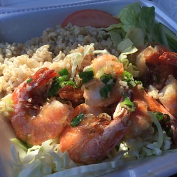 Hula Wok BBQ - Grilled shrimp sitting in a pool of butter garlic sauce which made it taste really great, but too much to call it healthy fare - Chinese Near Me - San Ramon, California Hula Wok BBQ - Grilled shrimp sitting in a pool of butter garlic sauce which made it taste really great, but too much to call it healthy fare - Chinese Near Me - San Ramon, California