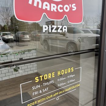Marco's Pizza - Entrance and hours - Pizza Near Me - Wilmington, North Carolina