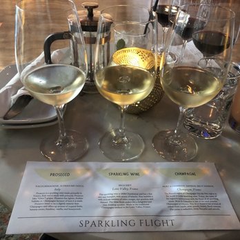 Republik Coffee - Sparkling flight during night - Coffee & Tea Near Me - Pasadena, California