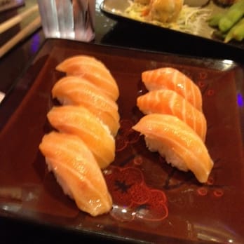 PK Sushi - Sake and stuffed mushrooms in the background!! - Sushi Bars Near Me - Rocklin, California PK Sushi - Sake and stuffed mushrooms in the background!! - Sushi Bars Near Me - Rocklin, California