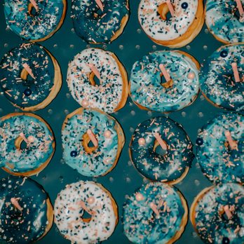 Rainbow Donuts - a variety of sprinkled donuts - Bakeries Near Me - Berkeley, California Rainbow Donuts - a variety of sprinkled donuts - Bakeries Near Me - Berkeley, California