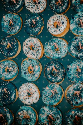 Rainbow Donuts by null