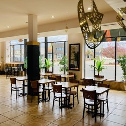 Masri Sweets - Interior of Masri Sweets seating area