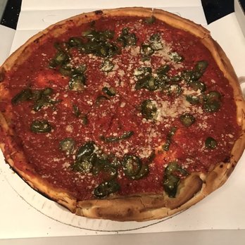 Giordano's - Stuffed crust spinach and beef pizza - Pizza Near Me - Streamwood, Illinois