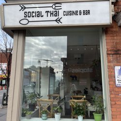 Social Thai - The cafe front, still not updated