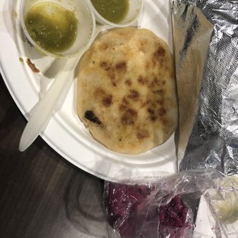 El Buen Sabor - What's left of my papusa lol - Food Trucks Near Me - Renton, Washington El Buen Sabor - What's left of my papusa lol - Food Trucks Near Me - Renton, Washington