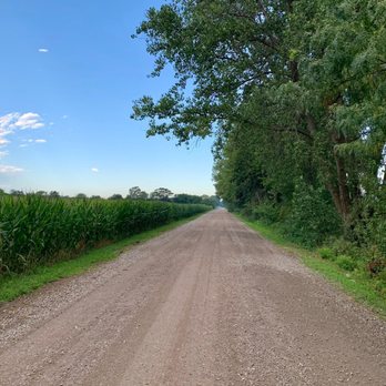Elkhorn Crossing Recreation Area - The dirt road to drive on to arrive at Elkhorn Crossing Recreation Area. - Campgrounds Near Me - Valley, Nebraska