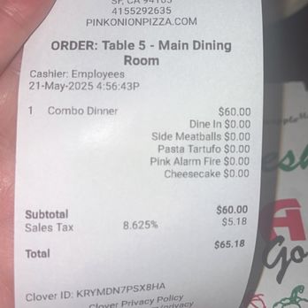 Pink Onion - Wednesdays deal - Pizza Near Me - San Francisco, California Pink Onion - Wednesdays deal - Pizza Near Me - San Francisco, California