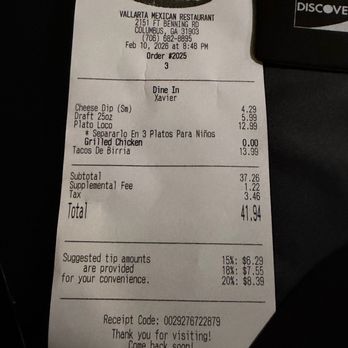 Vallarta Mexican Restaurant - Mexican Near Me - Columbus, Georgia