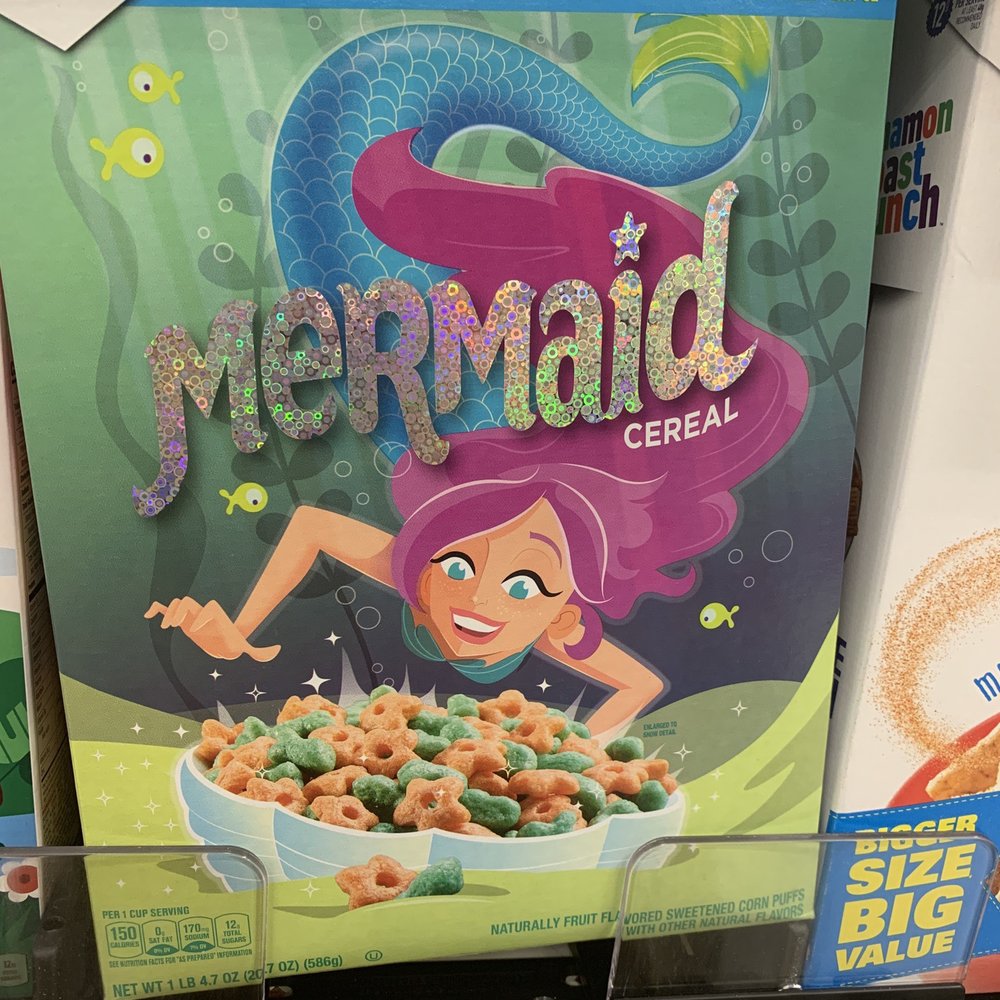 Cereal is getting pretty fun!
