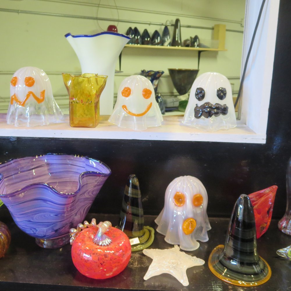 Slow Burn Glass - Items others made. Fun ghosts! - Art Galleries Near Me - Richmond, California Slow Burn Glass - Items others made. Fun ghosts! - Art Galleries Near Me - Richmond, California