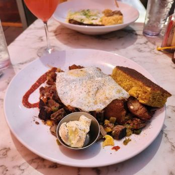 Four Friends Kitchen - Smoked Brisket & hash - decent, could use more flavor - Southern Near Me - Denver, Colorado Four Friends Kitchen - Smoked Brisket & hash - decent, could use more flavor - Southern Near Me - Denver, Colorado