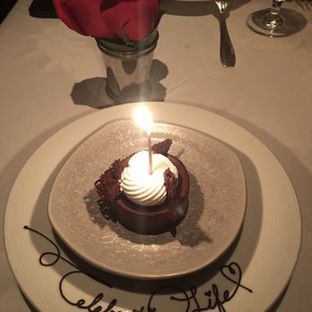 Gary Danko - Complimentary chocolate cake - New American Near Me - San Francisco, California Gary Danko - Complimentary chocolate cake - New American Near Me - San Francisco, California