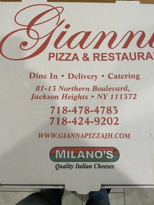 Menu photo 4 Gianni's Pizza Jackson Heights, NY