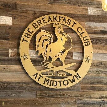 The Breakfast Club - Sign inside - Breakfast & Brunch Near Me - San Mateo, California The Breakfast Club - Sign inside - Breakfast & Brunch Near Me - San Mateo, California
