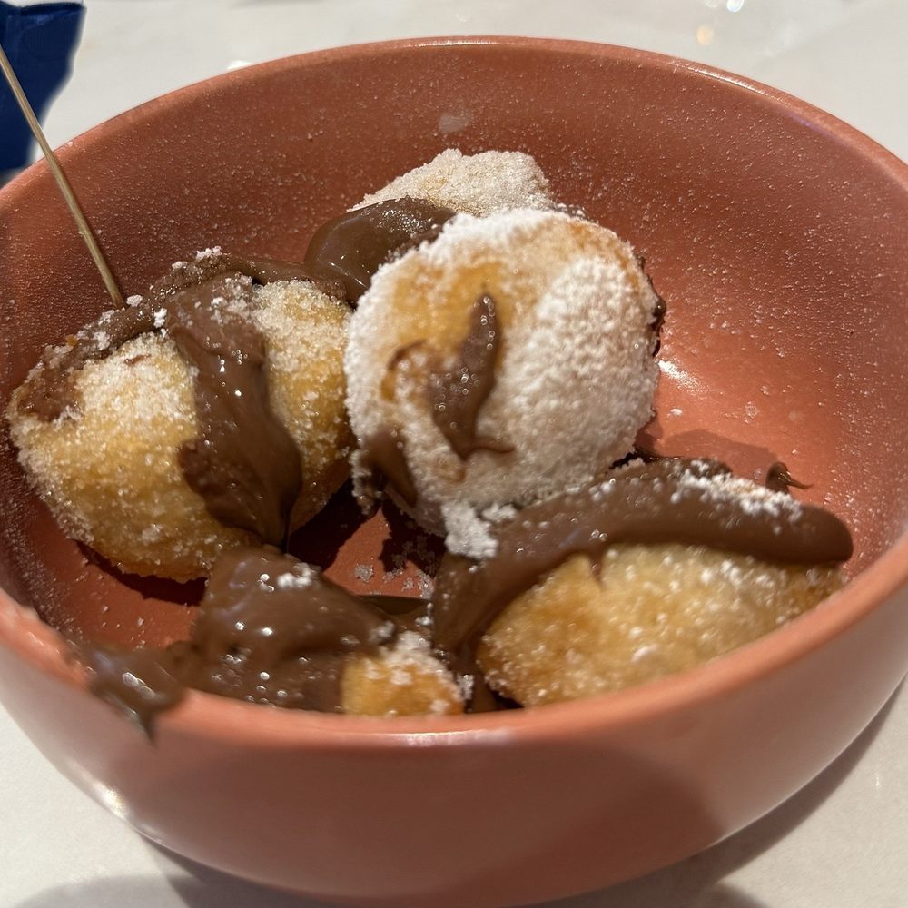 Locanda Ravello - Zeppoline Ravello - Italian donuts with hazelnut chocolate - Italian Near Me - Danville, California