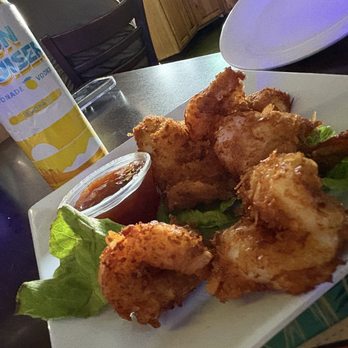 Rick's Reef - Huge butterfly Coconut Shrimp. Fried perfectly - Seafood Near Me - St. Pete Beach, Florida