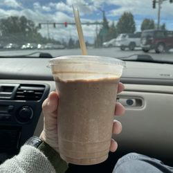 Java the Hut - Dark chocolate cherry blended mocha