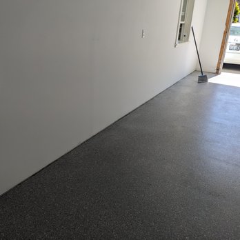 Northwest Epoxy Coatings - It's hard to see the beautiful flake put down. - Flooring Near Me - Bainbridge Island, Washington