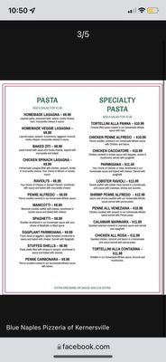 Menu photo 3 Blue Naples Kernersville, NC Menu photo 3 Blue Naples Kernersville, NC