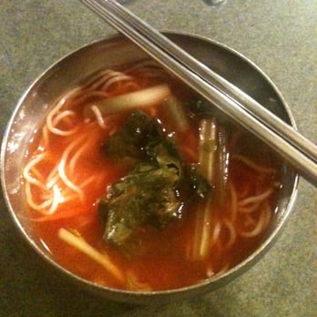 Jong Ga House - Cold kimchee soup. Free appetizer! - Korean Near Me - Oakland, California