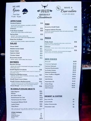 Menu photo 2 Amalfi New Iberia, LA