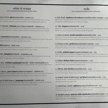 A  Francisco’s - Drinks menu - Pizza Near Me - Erie, Pennsylvania