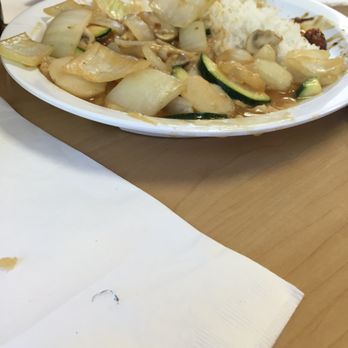 Wok Teriyaki II - Take a look at the napkin (steel wool) - Japanese Near Me - Gig Harbor, Washington