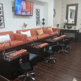 The spacious and non traditional pedicure stations. Also very clean nail spa! The spacious and non traditional pedicure stations. Also very clean nail spa!