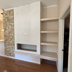 J E Handymen Services - Fire place build