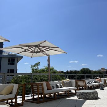 AC Hotel Irvine - view from 2nd floor outdoor common area near pool - Hotels Near Me - Irvine, California