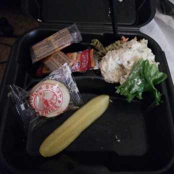 Chicken Salad Chick - ... not worth $5 they pt a scoop of chicken salad on top of my pasta salad. Sad - Sandwiches Near Me - Hurst, Texas Chicken Salad Chick - ... not worth $5 they pt a scoop of chicken salad on top of my pasta salad. Sad - Sandwiches Near Me - Hurst, Texas