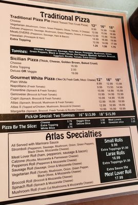Menu photo 3 Atlas Pizza Chesapeake, VA Menu photo 3 Atlas Pizza Chesapeake, VA