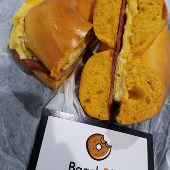 Bagels R Us - EGG & HAM (with Cheese) ... on EGG BAGEL - Bagels Near Me - Jacksonville, Florida