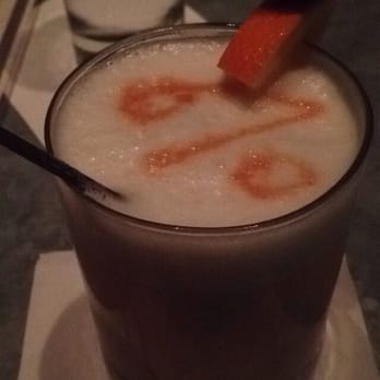 Proof - Whiskey sour with egg white and a little proof advertising on top. - New American Near Me - Charleston, South Carolina Proof - Whiskey sour with egg white and a little proof advertising on top. - New American Near Me - Charleston, South Carolina