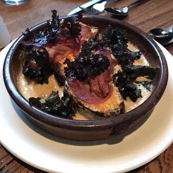 Nopa - Tasso Spiced Ham ($19) - pimento cheese, calabrian chile, scarlet kale and grilled bread - New American Near Me - San Francisco, California