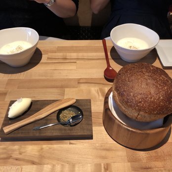 Miro Kaimuki - Sourdough bread for $5 (meh!!!) - Asian Fusion Near Me - Honolulu, Hawaii