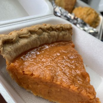 Hughley's Southern Cuisine - Sweet Potato Pie! Almost as good as Reese Witherspoon in Sweet Home Alabama! - Southern Near Me - Aiea, Hawaii