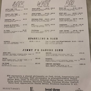 MTH Pizza - Back of menu - Pizza Near Me - Smyrna, Georgia