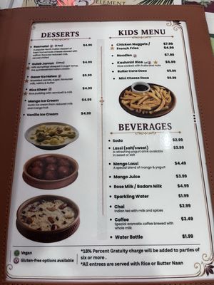 Menu photo 5 5th Element Indian Restaurant & Bar Jacksonville, FL Menu photo 5 5th Element Indian Restaurant & Bar Jacksonville, FL