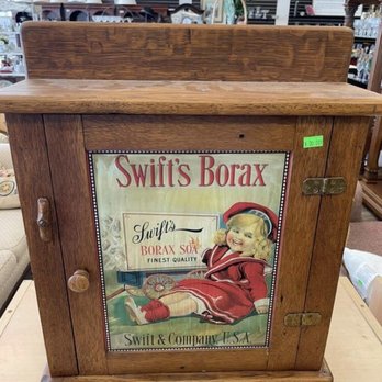 Redemption Thrift - Vintage table top box with shelves. Could be some repro but still a good price. - Thrift Stores Near Me - Richmond, Virginia Redemption Thrift - Vintage table top box with shelves. Could be some repro but still a good price. - Thrift Stores Near Me - Richmond, Virginia