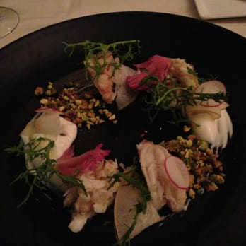 Nine-Ten - Dungeness crab and shrimp salad. Sooooo good for the seafood lover - Bars Near Me - La Jolla, California
